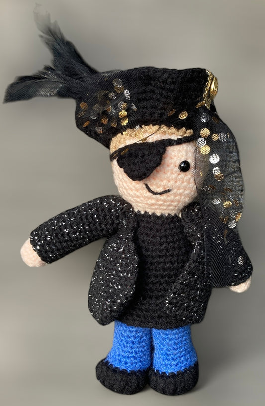 Crochet Captain Finn Oakley Plushie