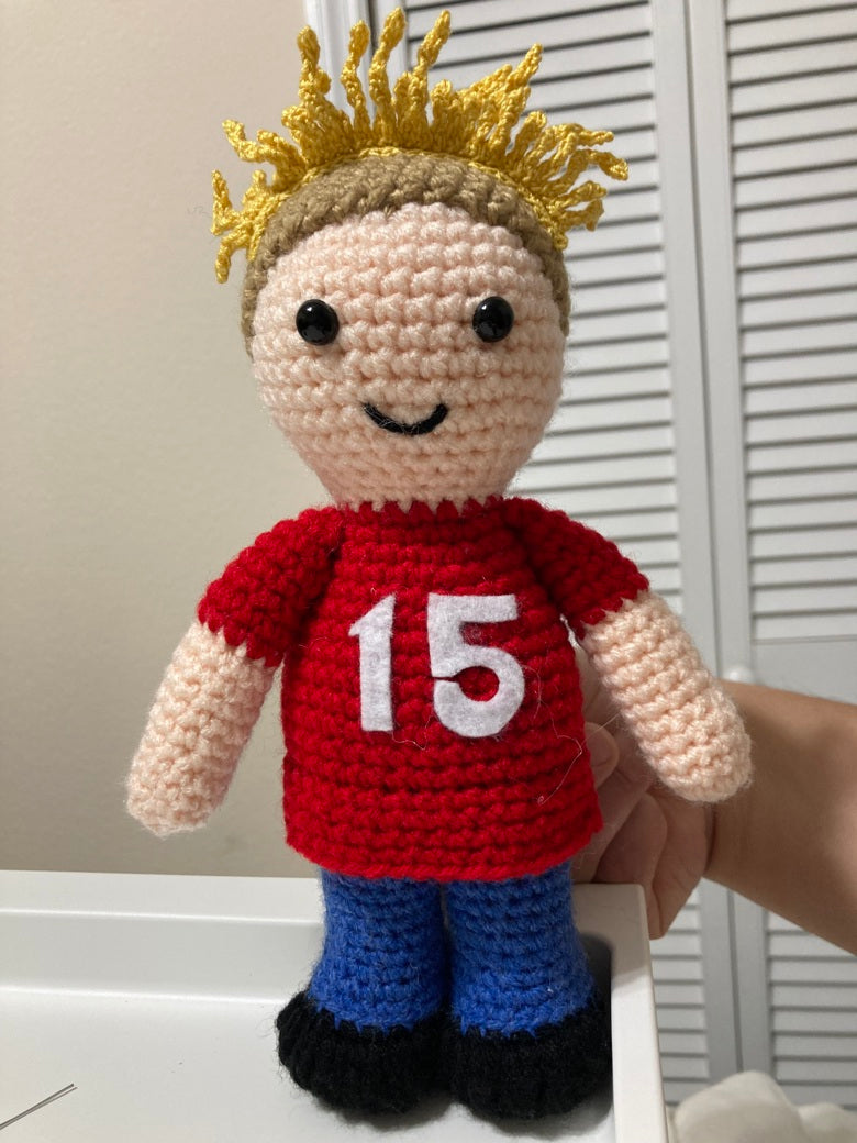 Crochet Lenny Plushie