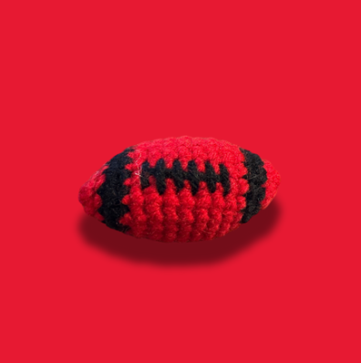 Crochet Football Keychain